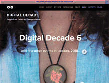 Tablet Screenshot of digitaldecade.net